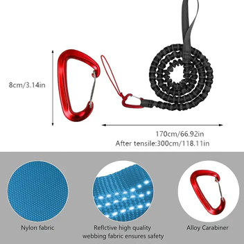 Corda di Traino per Bicicletta Genitore–Bambino