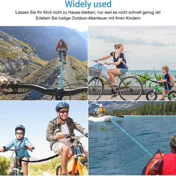 Corda di Traino per Bicicletta Genitore–Bambino