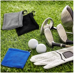Asciugamano da Golf con Moschettone