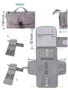 Fasciatoio Portatile con Borsa Integrata