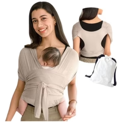 Fascia Porta Bebè Frontale in Rete Traspirante