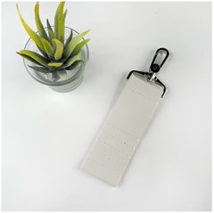 Porta Tee da Golf in Pelle con Clip