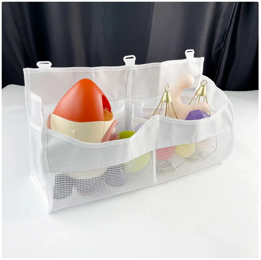 Sacca Porta Giochi in Rete a 2 Scomparti