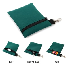 Borsetta Porta Palline da Golf con Moschettone