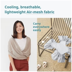 Fascia Porta Bebè Frontale in Rete Traspirante