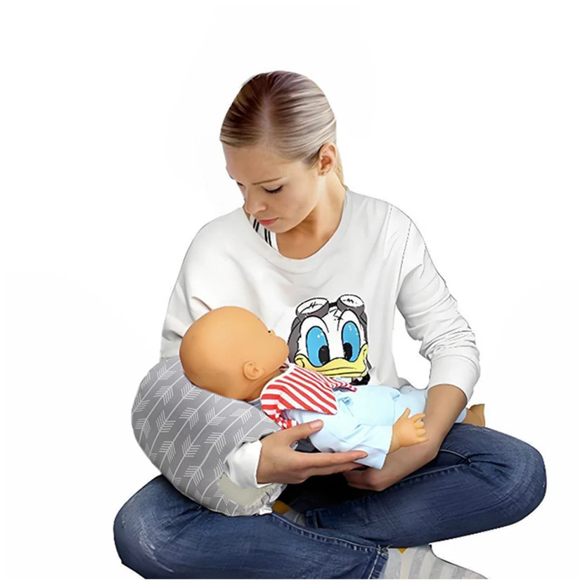 Cuscino da Allattamento da Braccio – Morbido Supporto Ergonomico