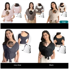 Fascia Porta Bebè Frontale in Rete Traspirante